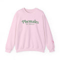 Phemales of Philly Green Wording Crewneck